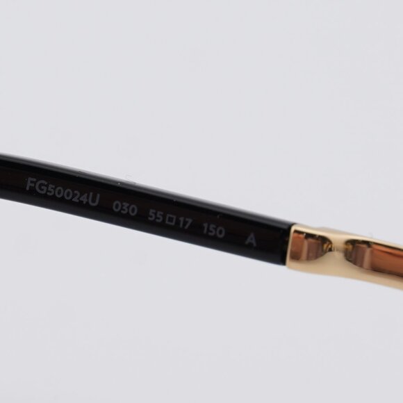 Fred FG50024U 030 Eyeglasses Gold 55mm Rectangle Frame - Picture 5 of 10